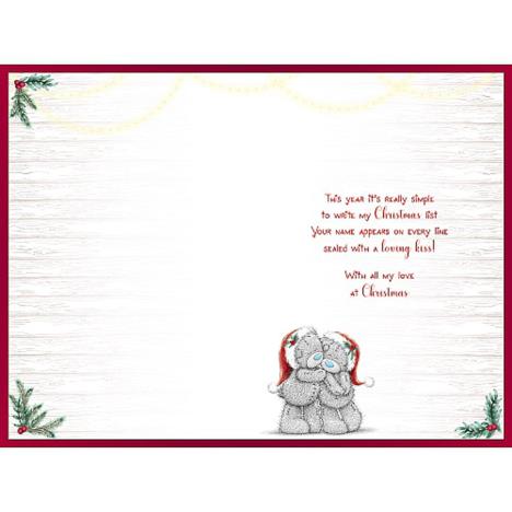 To My Amazing Boyfriend Me to You Bear Christmas Card Extra Image 1